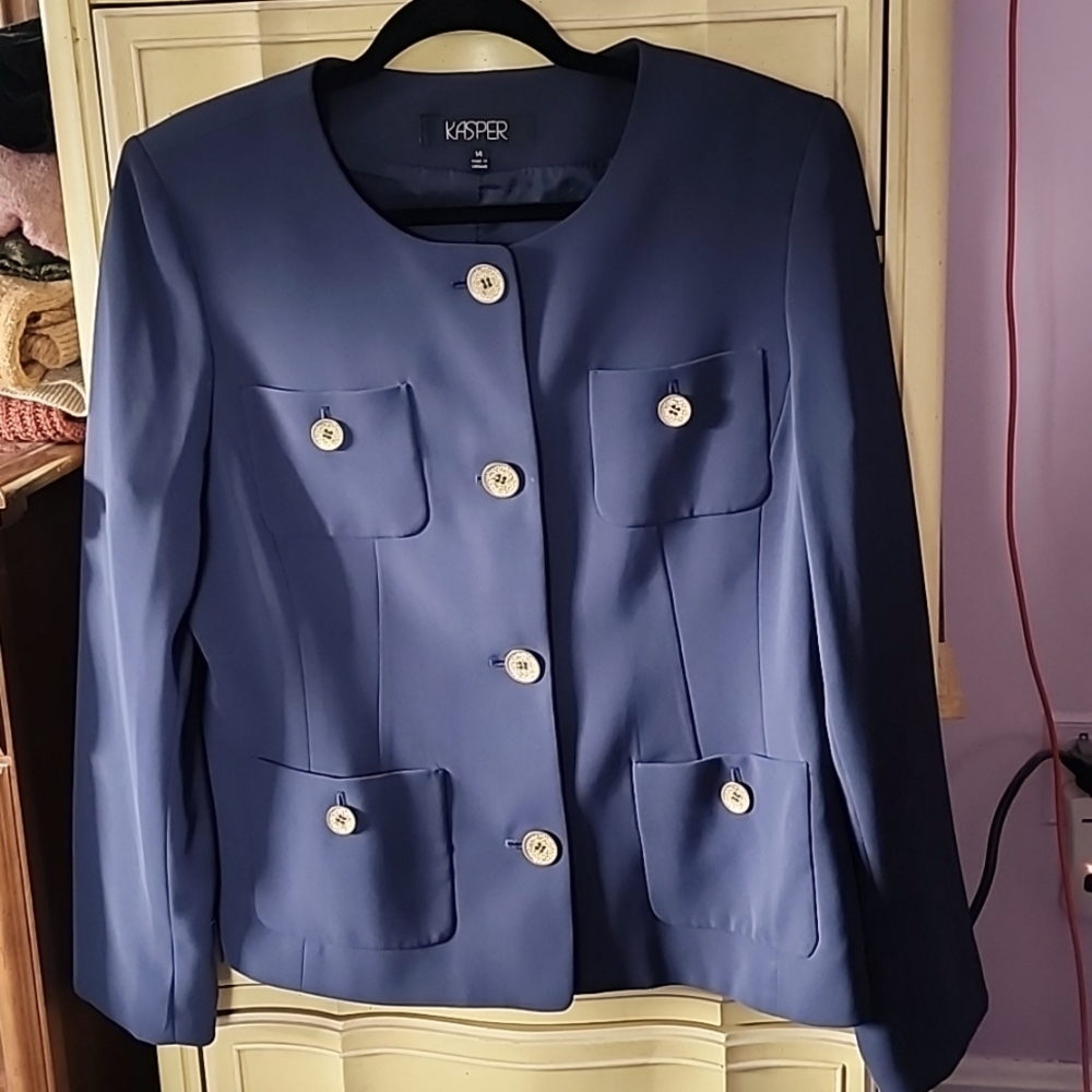 Blue Blazer by Kasper